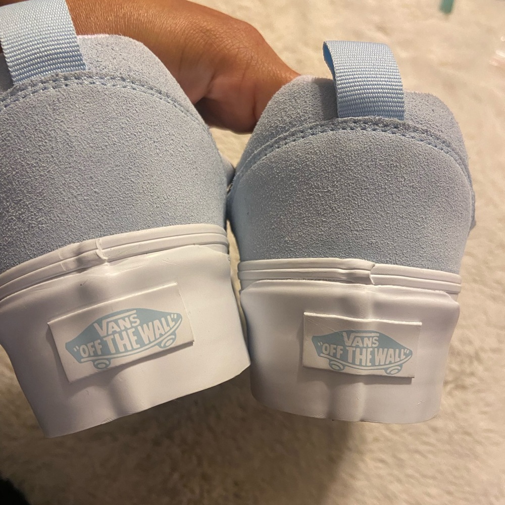 New Vans Knu stack vintage satin dream blue women’s size 9, men’s size 7.5 - Picture 8 of 11